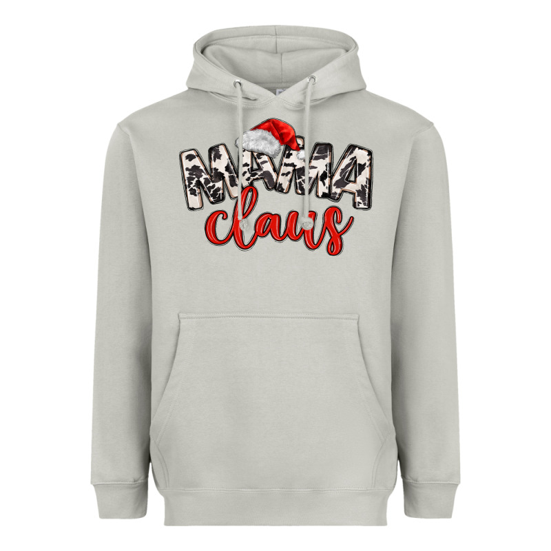 Mama Claus Heavyweight Hoodie by MaliasSmallBusiness | Teevron