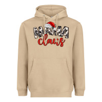 Mushroom Mama Claus Heavyweight Hoodie - MaliasSmallBusiness