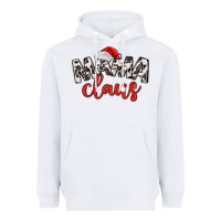 White Mama Claus Heavyweight Hoodie - MaliasSmallBusiness