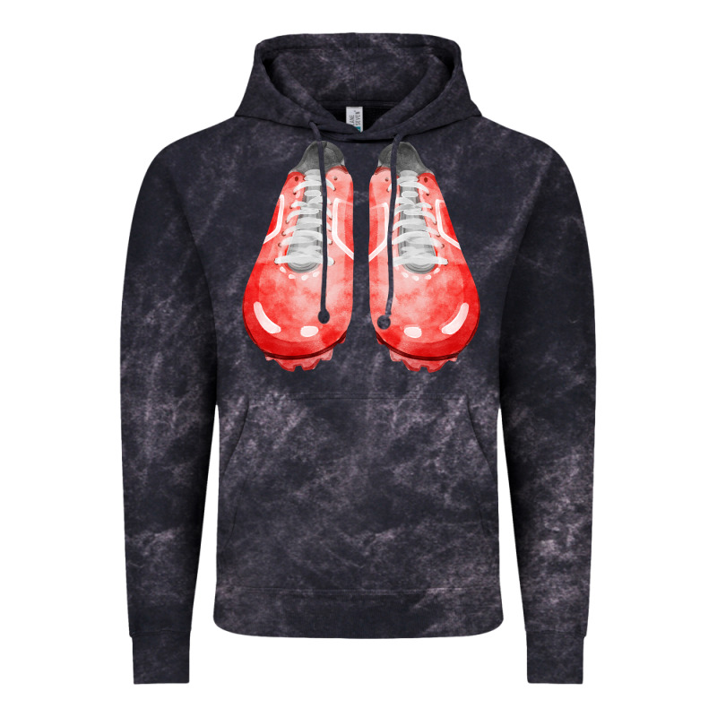 Red Cleats Fa Element 2 Vintage Hoodie by FaDigitalArtStudio | Teevron