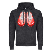 Vintage Black red cleats fa element 2 Vintage Hoodie - FaDigitalArtStudio