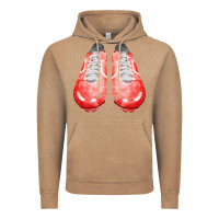 Vintage Coffee red cleats fa element 2 Vintage Hoodie - FaDigitalArtStudio