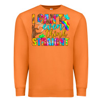 Carrot LGBTQ I Can't Even Think Straight Premium Sweatshirt - BundleAndBundleShop