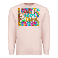 Pale Pink LGBTQ I Can't Even Think Straight Premium Sweatshirt - BundleAndBundleShop