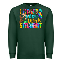 Sports Green LGBTQ I Can't Even Think Straight Premium Sweatshirt - BundleAndBundleShop