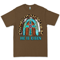 Cacao He Is Risen Premium Tee - RanaPortraitStore