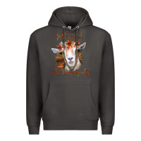 Smoke Just a Girl Who Loves Goat Premium Hoodie - Bettercallsaul