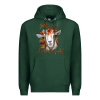 Sports Green Just a Girl Who Loves Goat Premium Hoodie - Bettercallsaul