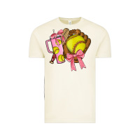 Vintage Arctic softball coquette bow Vintage Tee - JahusDesignShop
