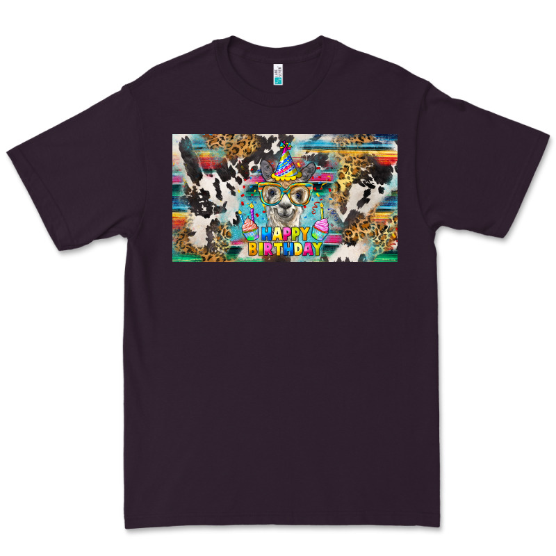 Happy Birthday Alpaca Blue Cup Premium Tee by BarkalooDesign | Teevron