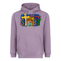 Lavender True Story Holy Family Heavyweight Hoodie - MaliasSmallBusiness