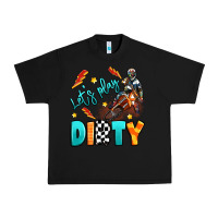 Black let's play dirty Urban Heavy Tee - Artiststas