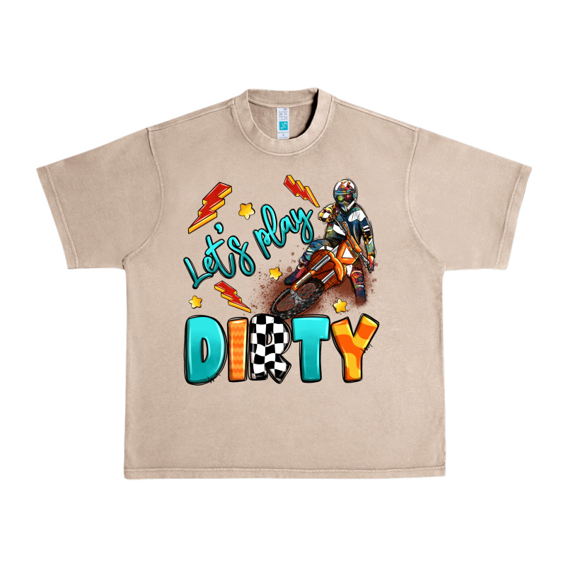 Let's Play Dirty Urban Heavy Tee by Artiststas | Teevron
