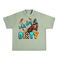 Oil Green let's play dirty Urban Heavy Tee - Artiststas