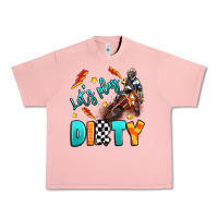 Salmon let's play dirty Urban Heavy Tee - Artiststas
