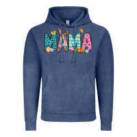 Vintage Denim Easter Mama Easter Day Vintage Hoodie - Neo Western