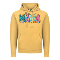 Vintage Mustard Easter Mama Easter Day Vintage Hoodie - Neo Western