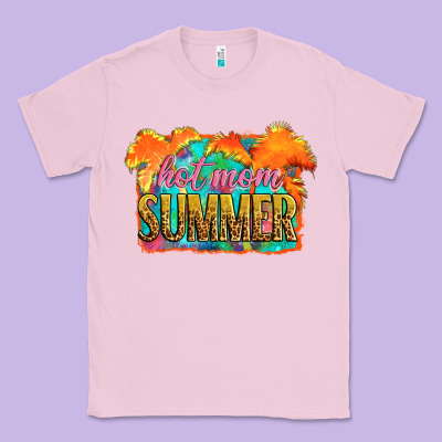 Hot Mom Summer Classic Tee Designed By Artiststas