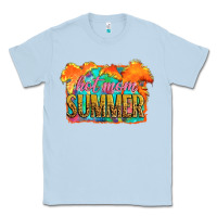 Dusty Blue hot mom summer Classic Tee - Artiststas
