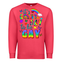 Cardinal Western It's Great Day To Be Gay Premium Sweatshirt - BundleAndBundleShop