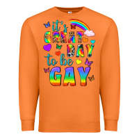 Carrot Western It's Great Day To Be Gay Premium Sweatshirt - BundleAndBundleShop