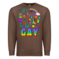 Chestnut Western It's Great Day To Be Gay Premium Sweatshirt - BundleAndBundleShop