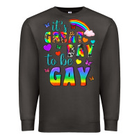 Smoke Western It's Great Day To Be Gay Premium Sweatshirt - BundleAndBundleShop