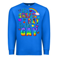 True Royal Western It's Great Day To Be Gay Premium Sweatshirt - BundleAndBundleShop