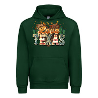 Forest Green Love Texas 4th of july Urban Hoodie - HowdyJamesFarm