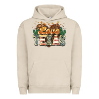 Pigment French Oak Love Texas 4th of july Urban Hoodie - HowdyJamesFarm