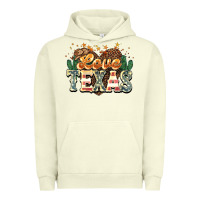 Pigment Pistachio Love Texas 4th of july Urban Hoodie - HowdyJamesFarm
