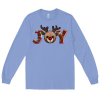 Colony Blue joy reindeer Long Sleeve Tee - AdoDesignShop