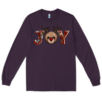 Plum joy reindeer Long Sleeve Tee - AdoDesignShop