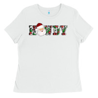 White howdy santa Ladies Tee - AdoDesignShop