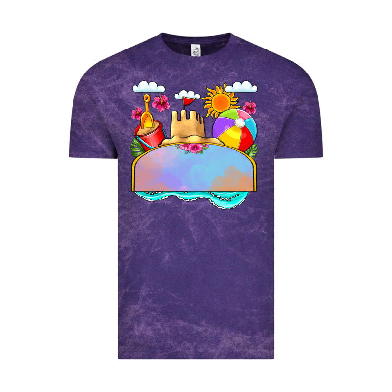 Custom Name Summer Beach Toys Vintage Tee by JahusDesignShop | Teevron