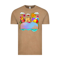Vintage Coffee custom name summer beach toys Vintage Tee - JahusDesignShop