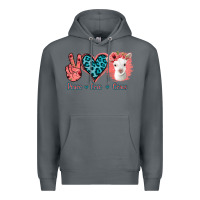 Rock Peace Love Goats Premium Hoodie - Bettercallsaul