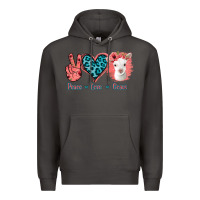 Smoke Peace Love Goats Premium Hoodie - Bettercallsaul