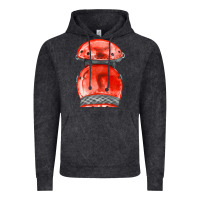 Vintage Black red leg guard fa element Vintage Hoodie - FaDigitalArtStudio