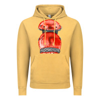 Vintage Mustard red leg guard fa element Vintage Hoodie - FaDigitalArtStudio