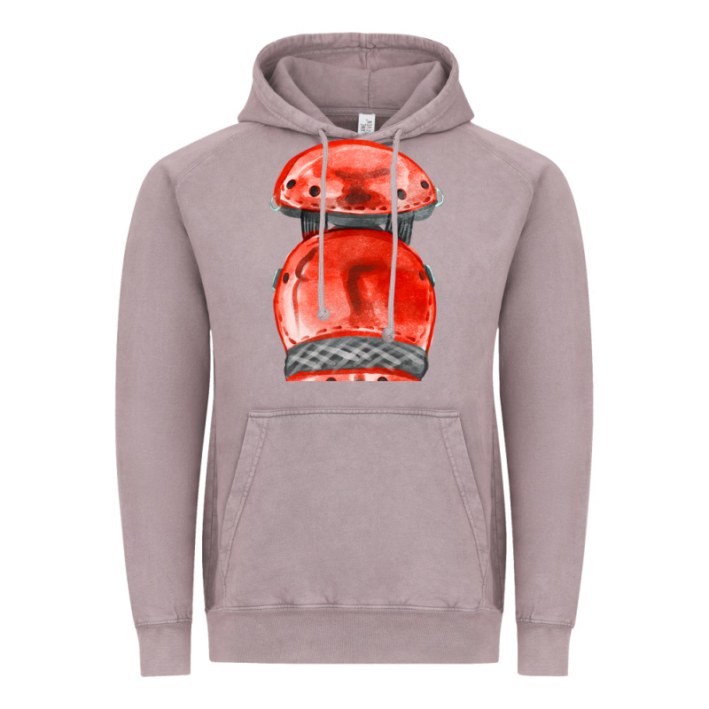 Red Leg Guard Fa Element Vintage Hoodie by FaDigitalArtStudio | Teevron