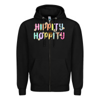 Black easter Zipper Hoodie - MaliasSmallBusiness