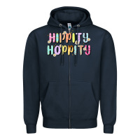 Navy easter Zipper Hoodie - MaliasSmallBusiness