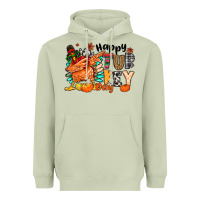 Matcha happy turkey day Heavyweight Hoodie - MaliasSmallBusiness