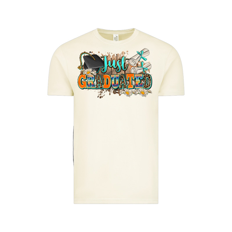 Just Graduated Vintage Tee by AdoDesignShop | Teevron