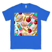 True Royal school seamless pattern Classic Tee - BundleAndBundleShop