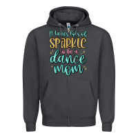 Smoke it takes lots of sparkle to be a dance mom Zipper Hoodie - MaliasSmallBusiness