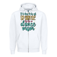 White it takes lots of sparkle to be a dance mom Zipper Hoodie - MaliasSmallBusiness
