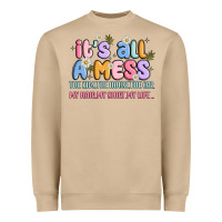Mushroom its all a mess Heavyweight Sweatshirt - JahusDesignShop