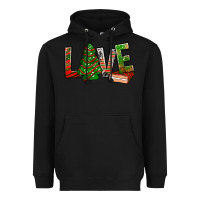 Black Love Christmas tree cake Heavyweight Hoodie - NancyCooperArtShop